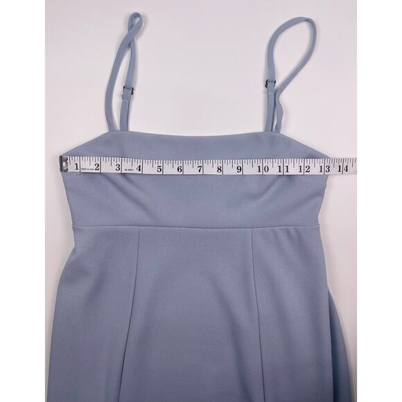 Show Me Your Mumu Dusty Blue Floor Length Maxi Dress Size XS - Picture 5 of 8